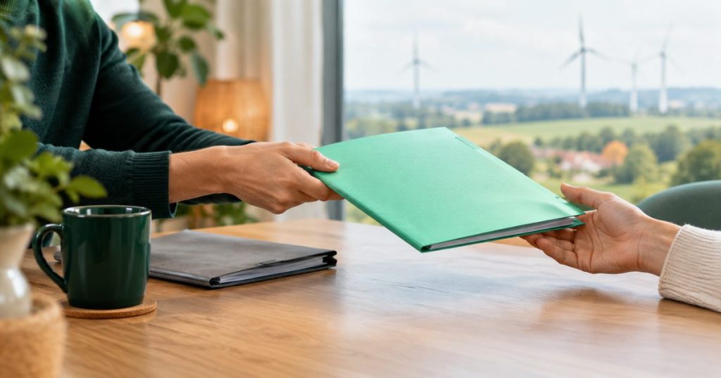 Passation d'un contrat d'énergie de Vattenfall vers Alterna énergie